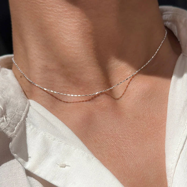 Sparkling Geometric Necklace