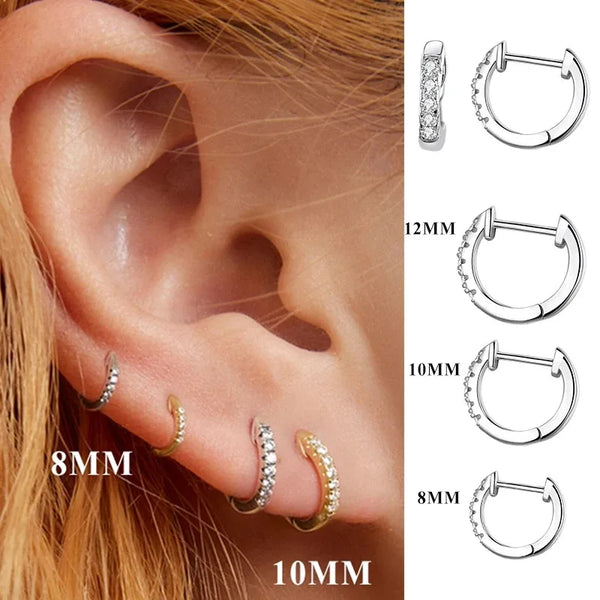 Classic Zirconia Classic 5 Earrings