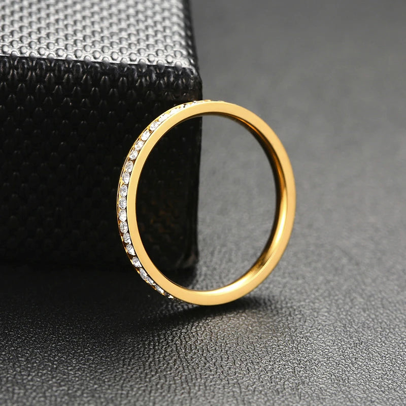 Classic Sparkling Ring
