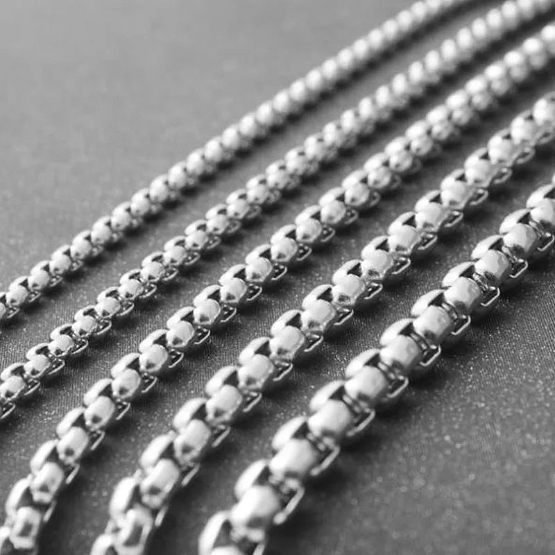 Rope Chain Pendant 2mm Necklace
