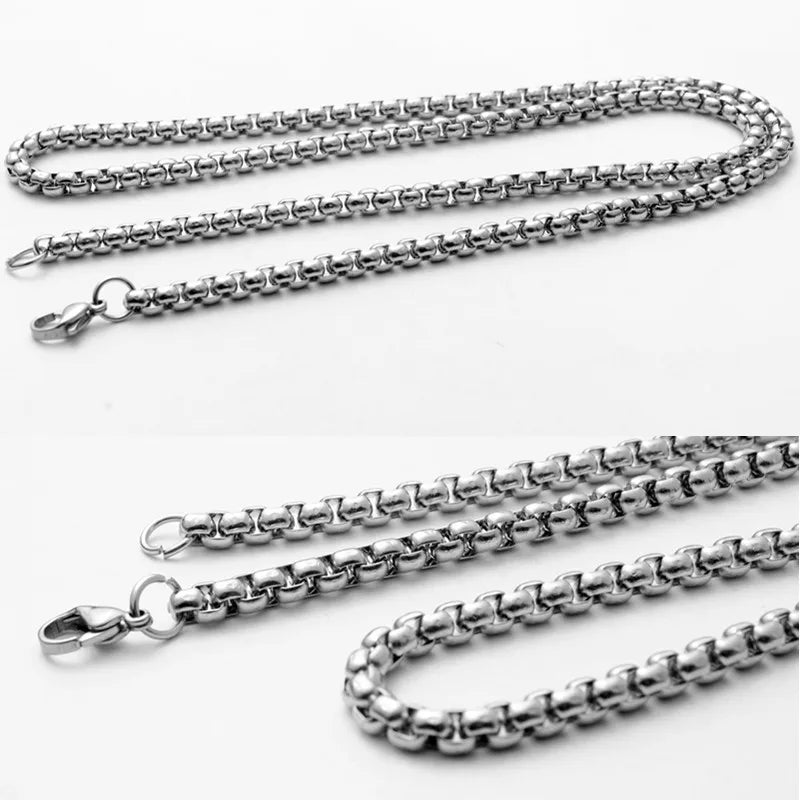 Rope Chain Pendant 2mm Necklace