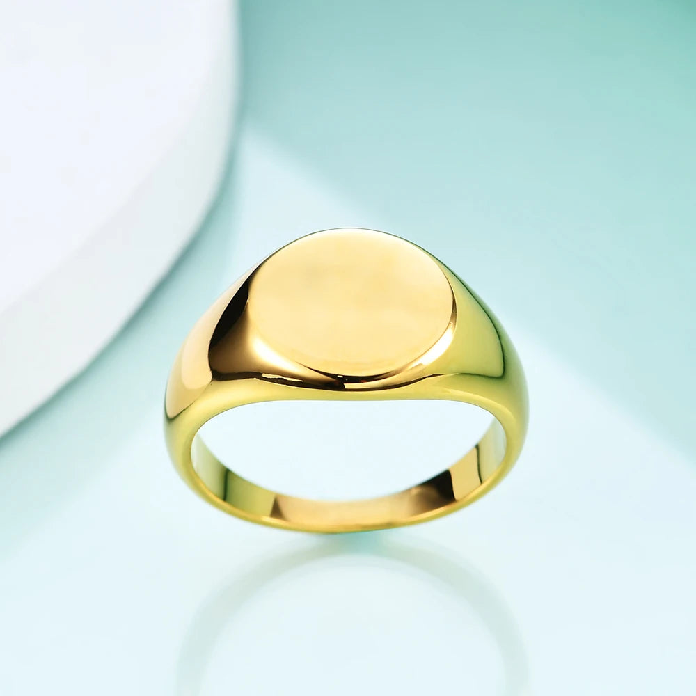 Initial Signet Ring