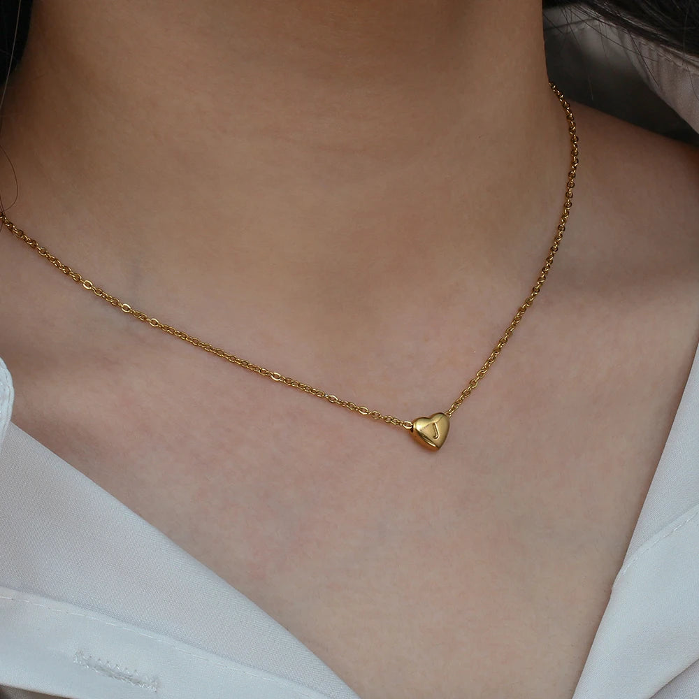 Heart Pendant Initial Edition 2 Edition 3 Necklace