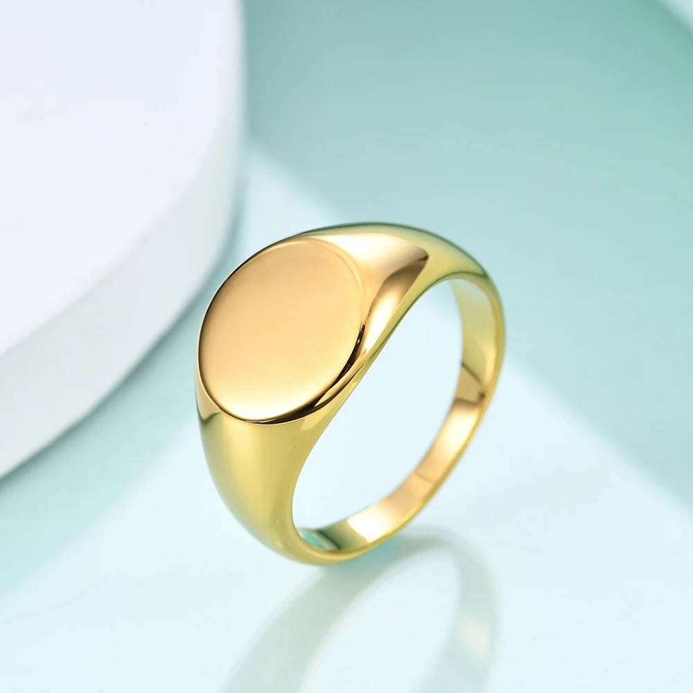 Initial Signet Ring