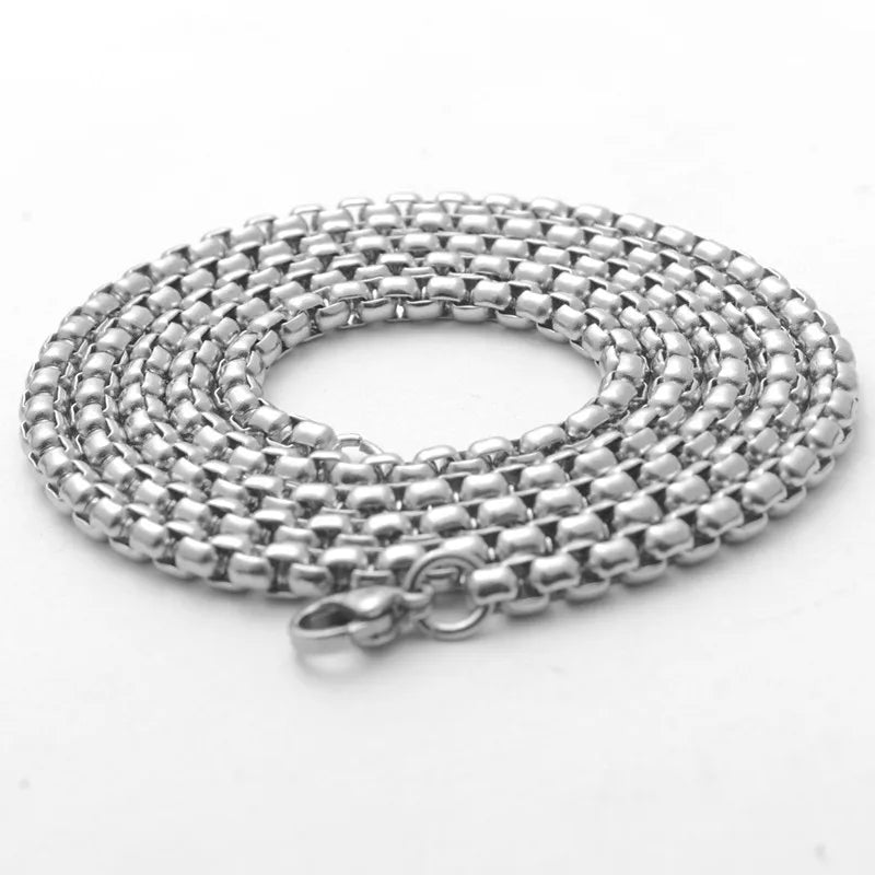 Rope Chain Pendant 2mm Necklace