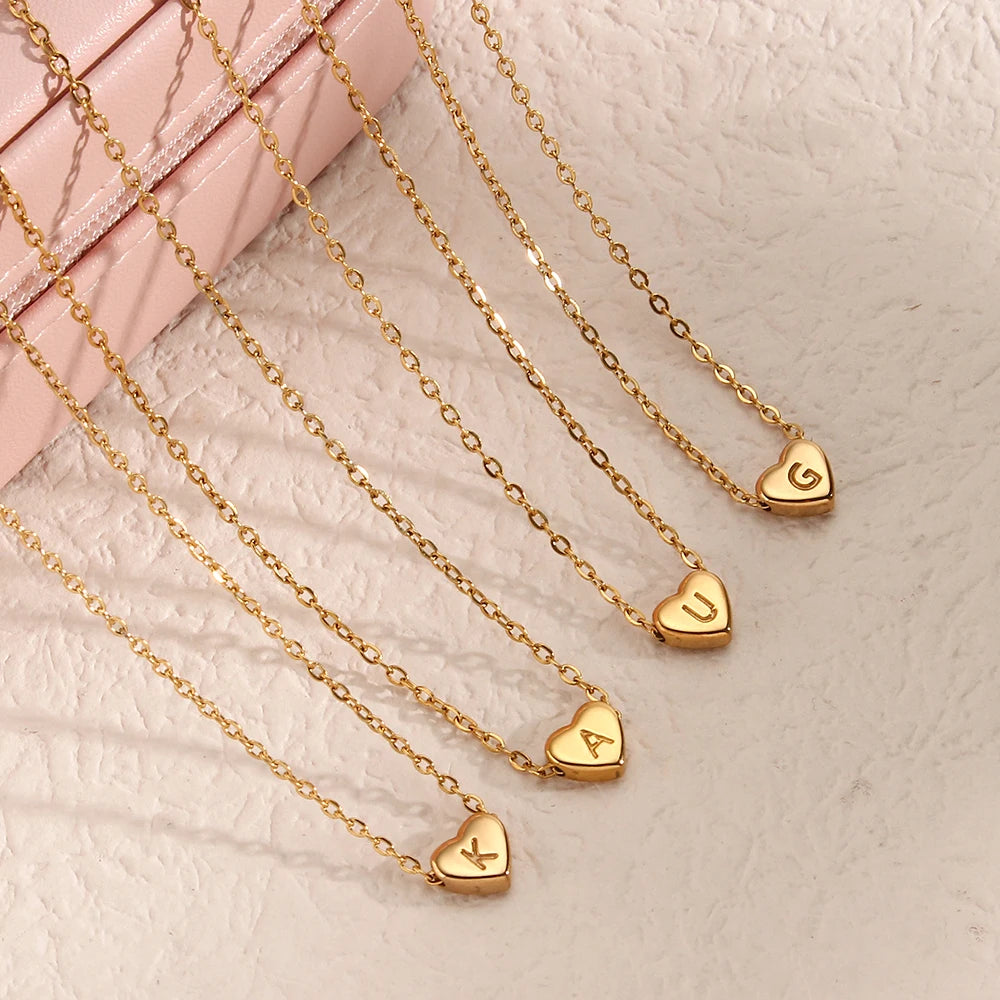 Heart Pendant Initial Edition 2 Edition 3 Necklace