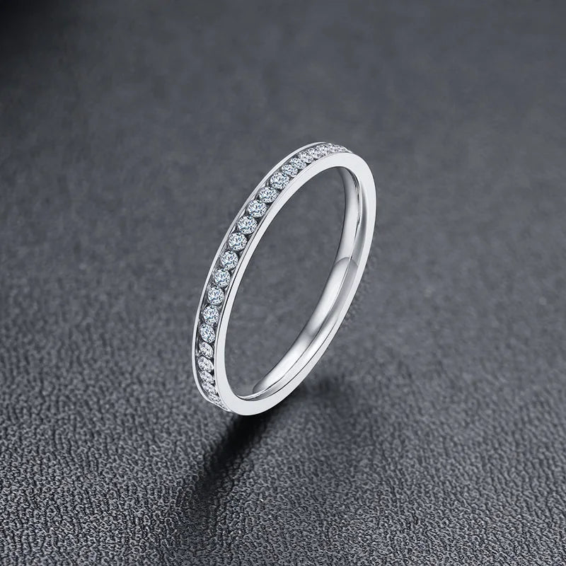 Classic Sparkling Ring