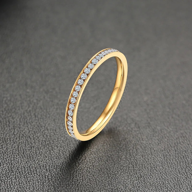Classic Sparkling Ring