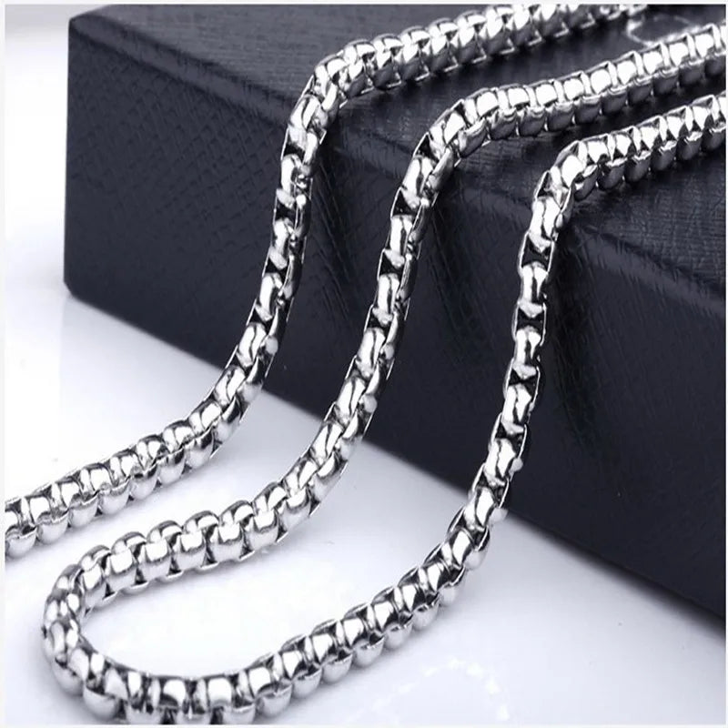 Rope Chain Pendant 2mm Necklace