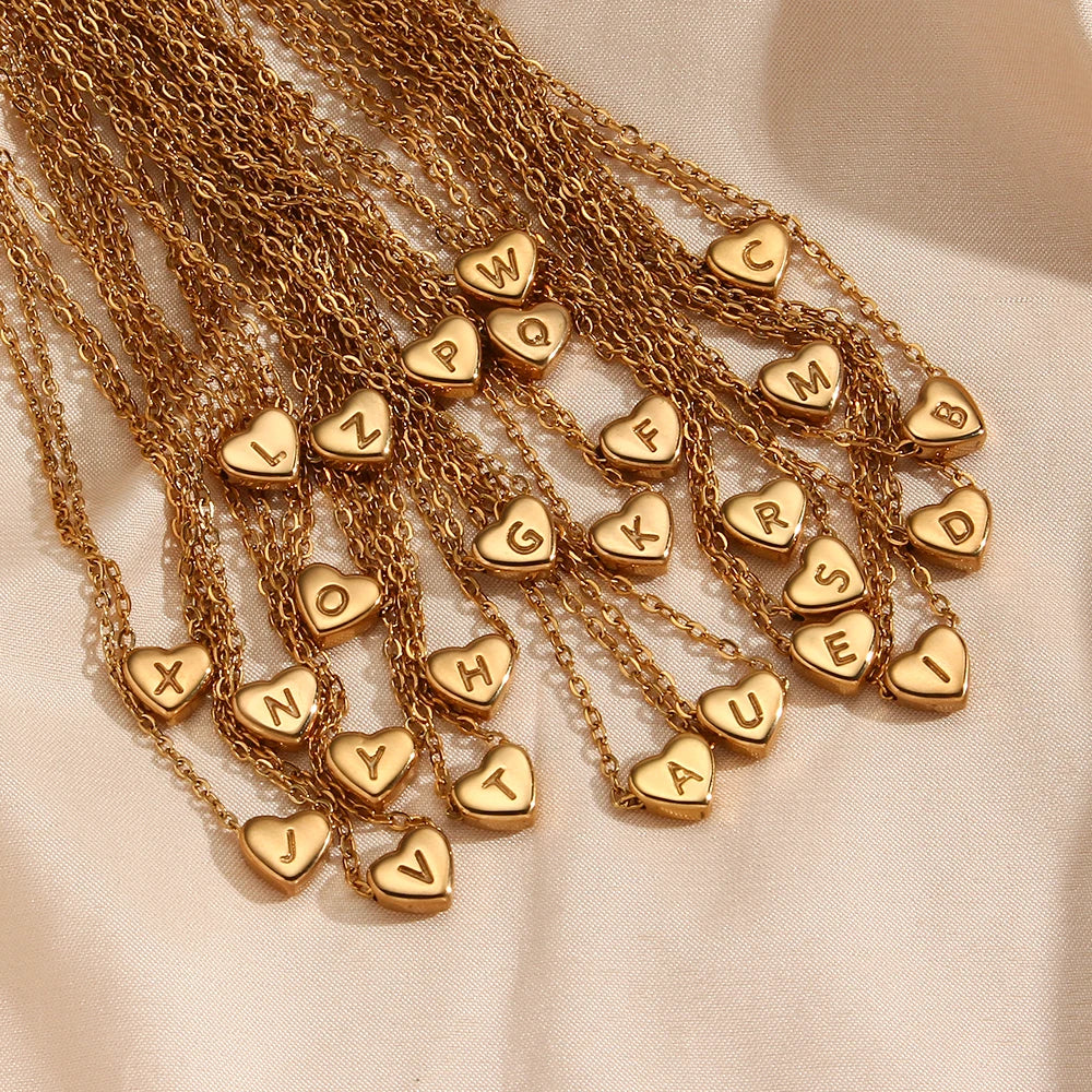Heart Pendant Initial Edition 2 Necklace