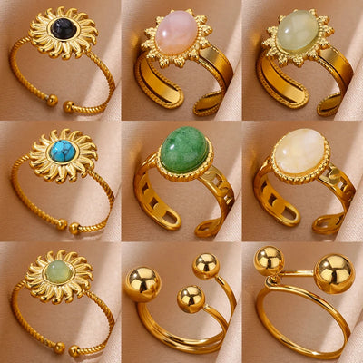 Anillo Ovalado Opalo