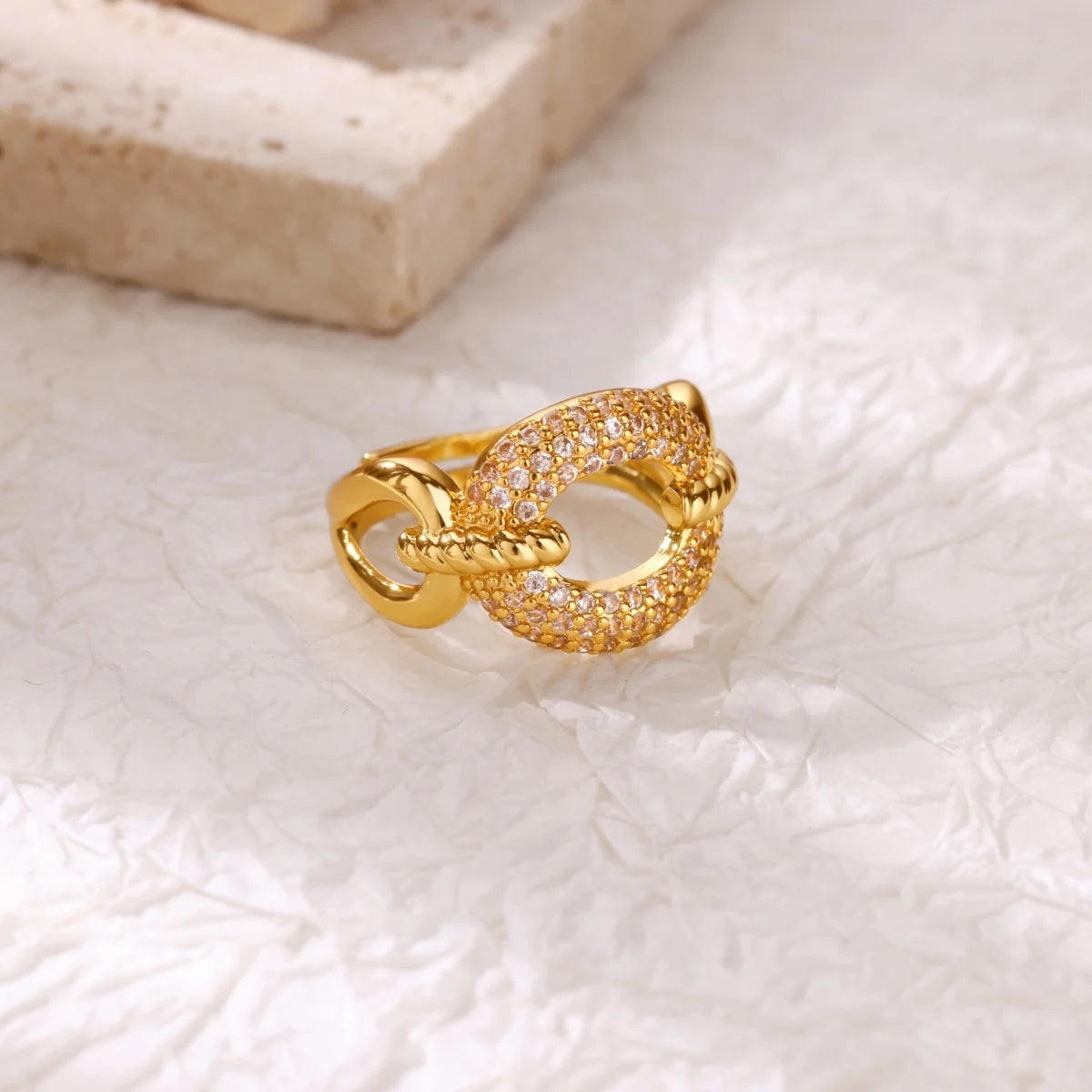 Geometric Charm Ring