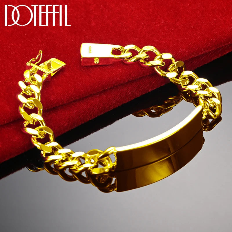 Geometric Charm Bracelet
