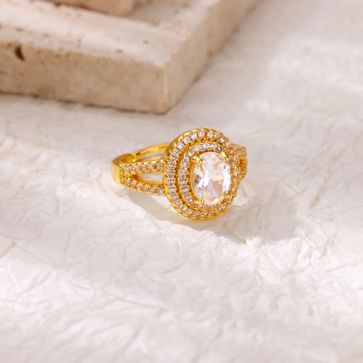 Geometric Charm Ring
