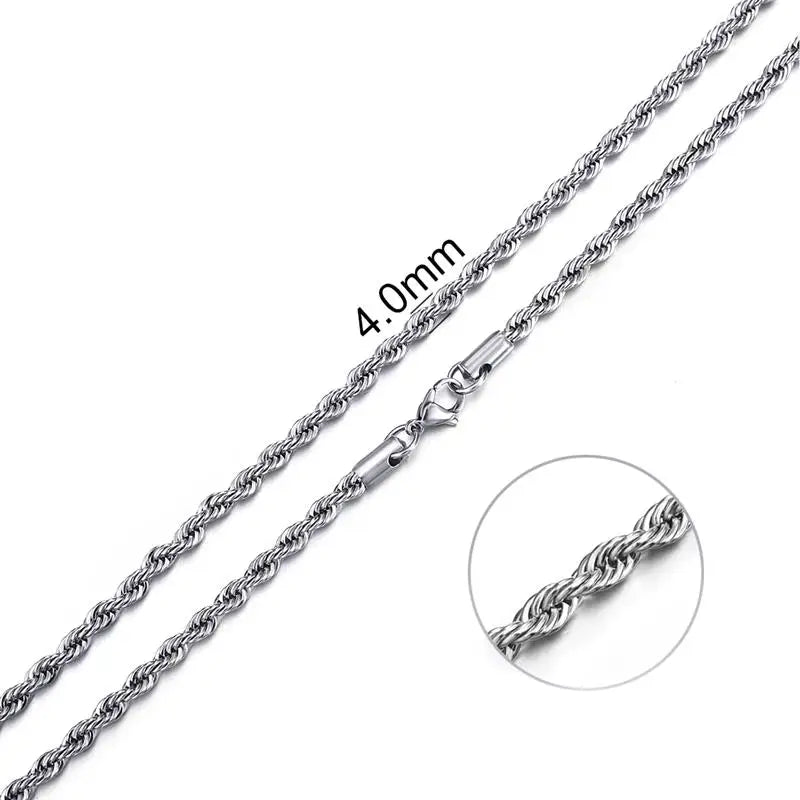 Rope Chain Classic Classic 4 Necklace