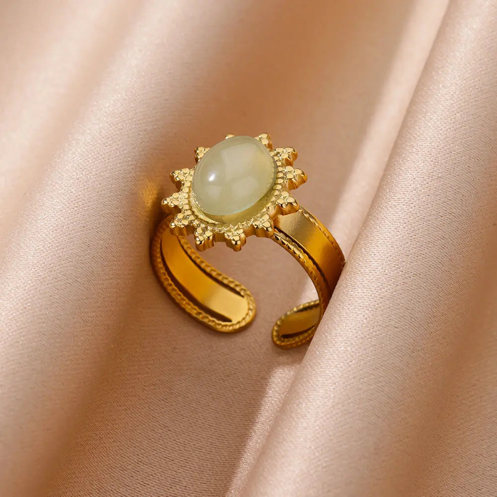 Anillo Ovalado Opalo