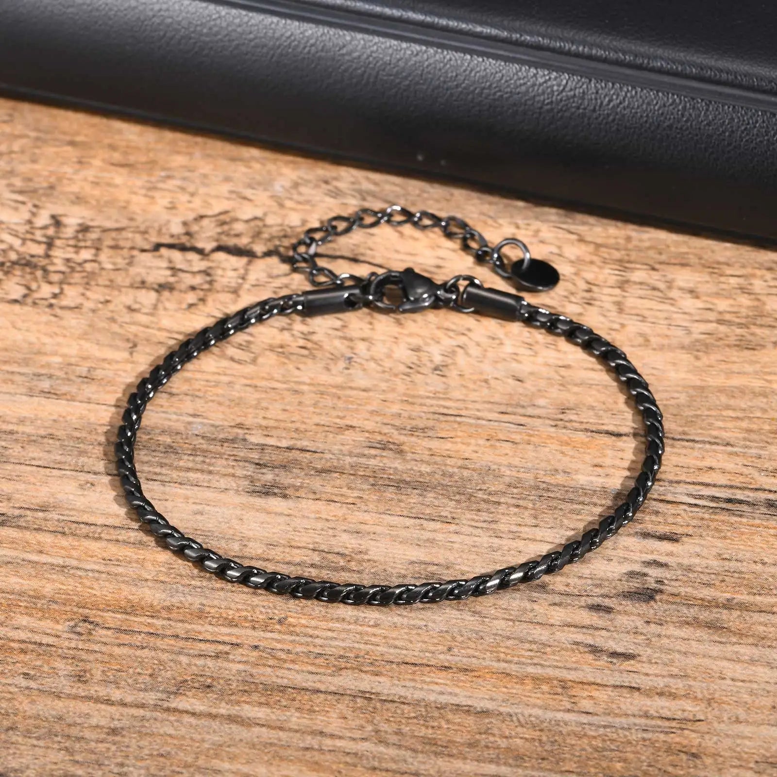 Essential Black Enamel Bracelet