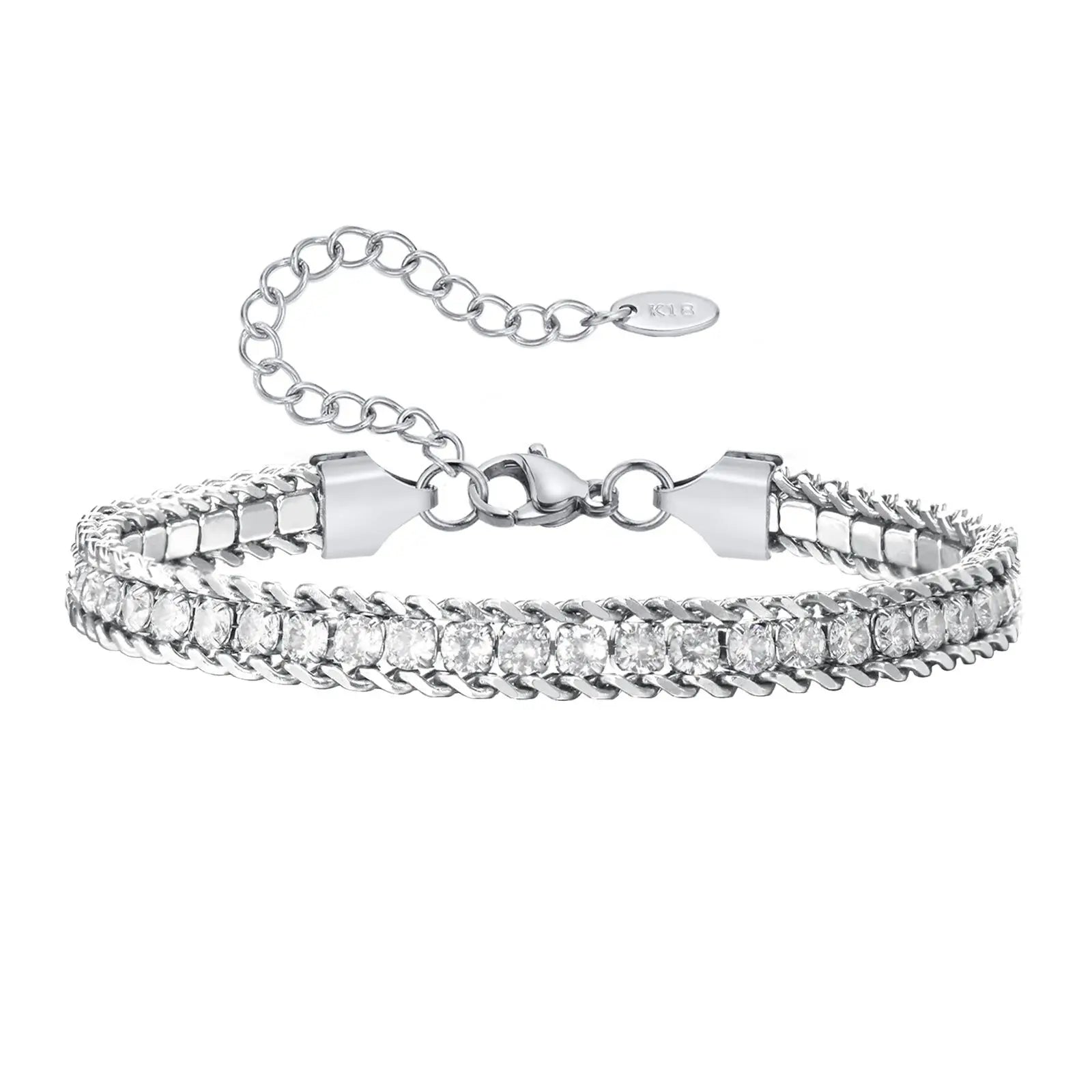 Tennis Zirconia Charm Edition 2 Bracelet