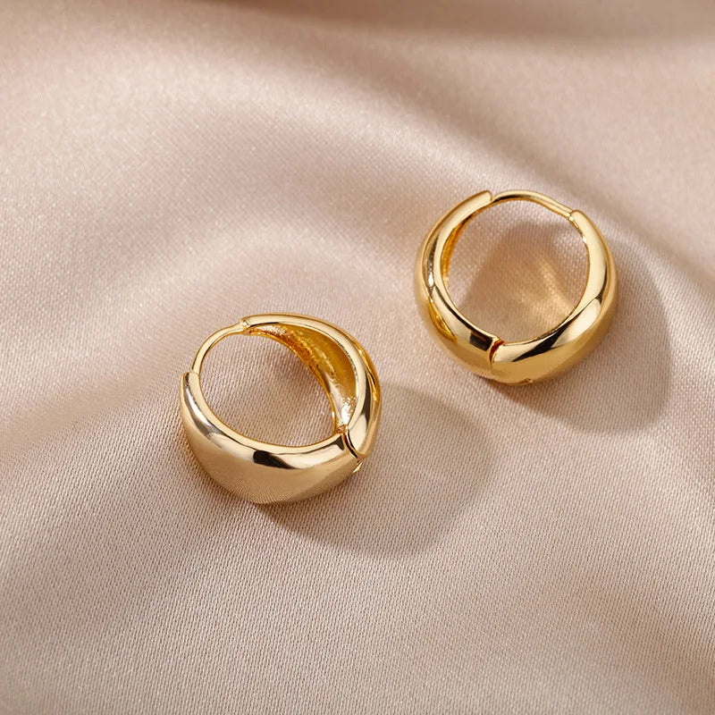 Heart Zirconia Earrings