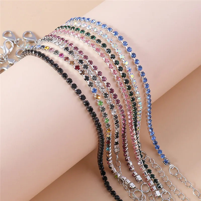 Tennis Crystal Rhinestone Edition 2 Bracelet