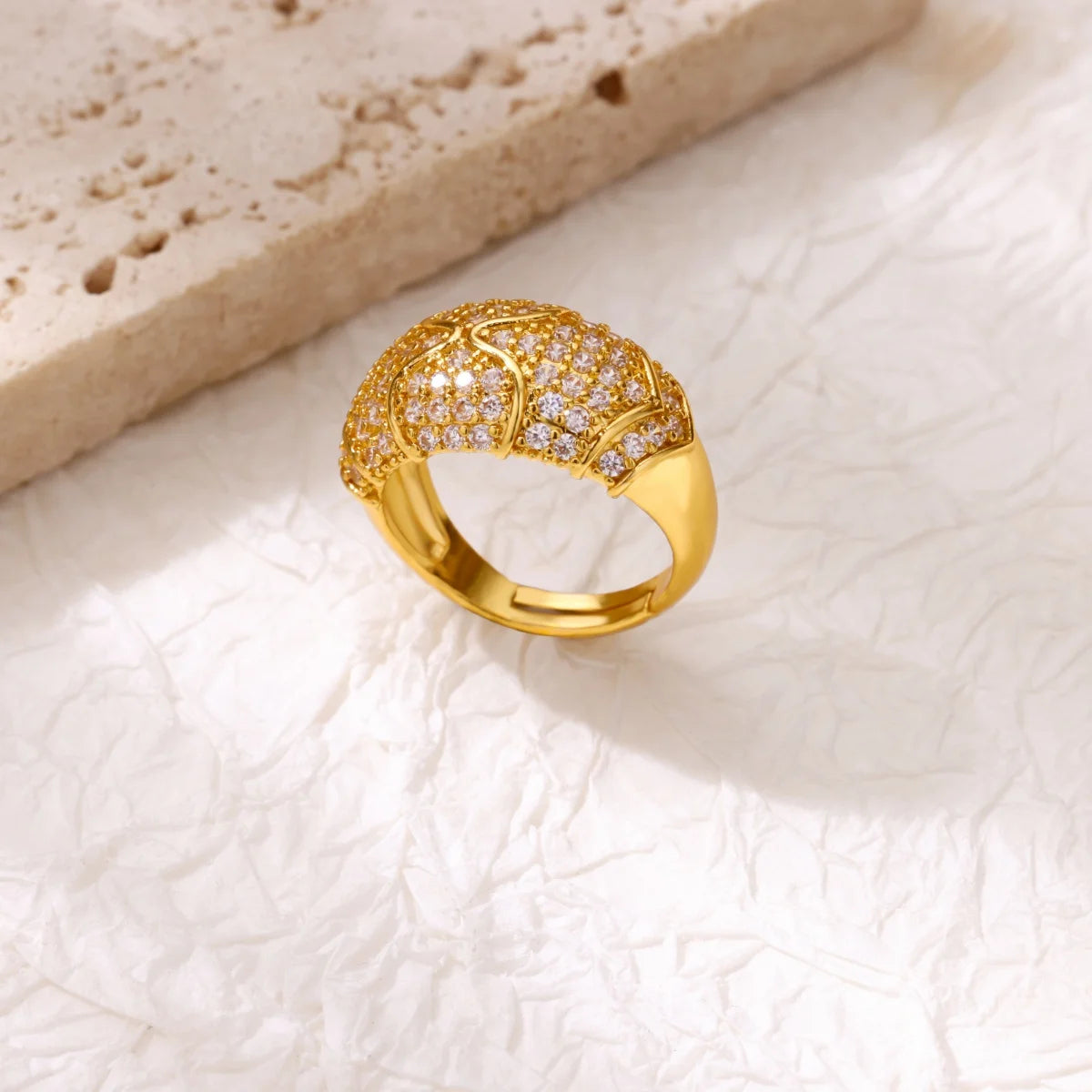 Geometric Charm Ring