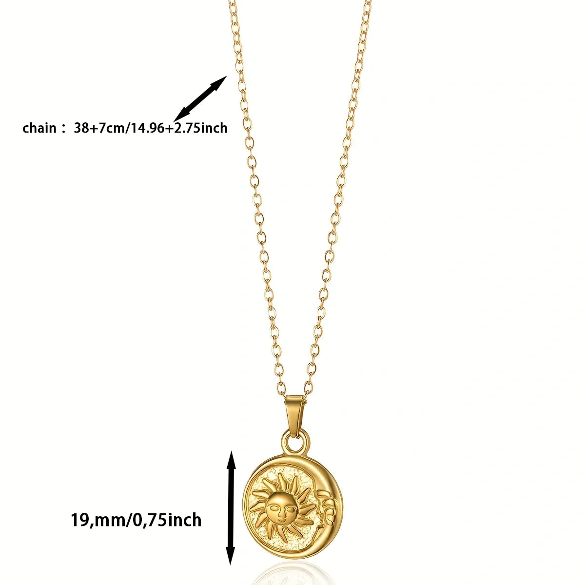 Celestial Coin Necklace