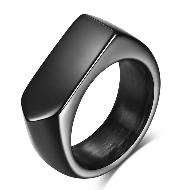 Initial Signet Ring
