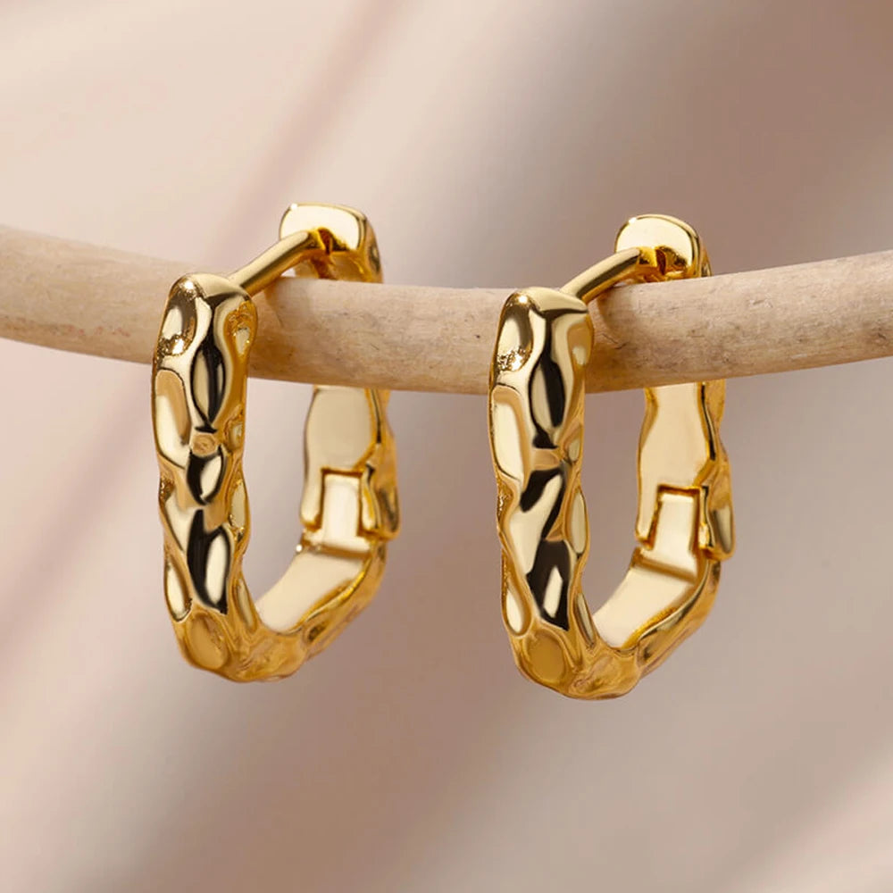 Heart Zirconia Earrings