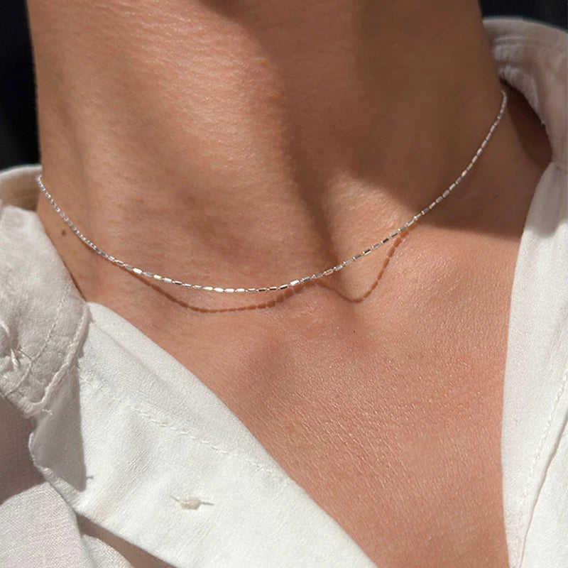 Sparkling Geometric Necklace