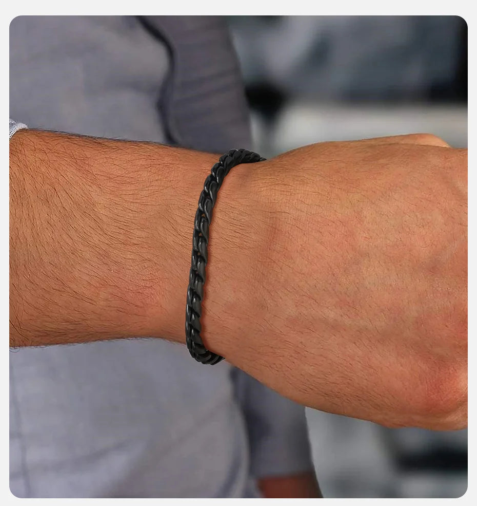 Essential Black Enamel Bracelet