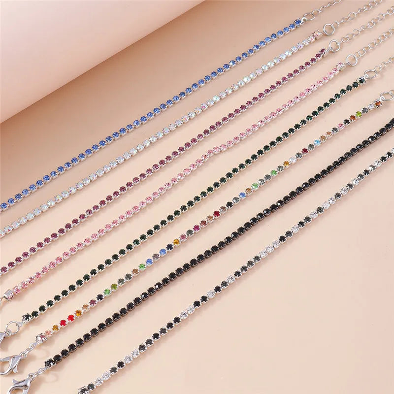 Tennis Crystal Rhinestone Bracelet