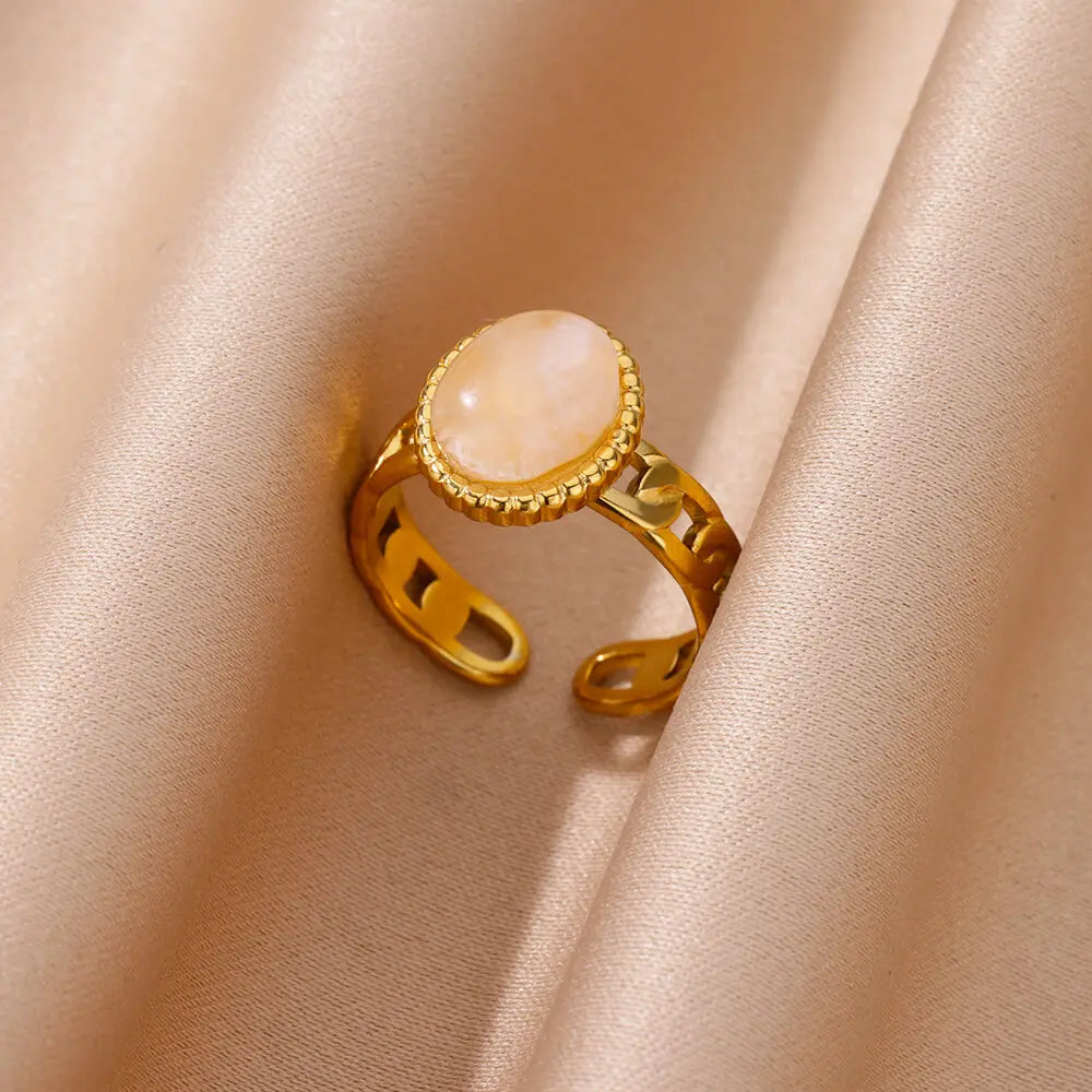Anillo Ovalado Opalo