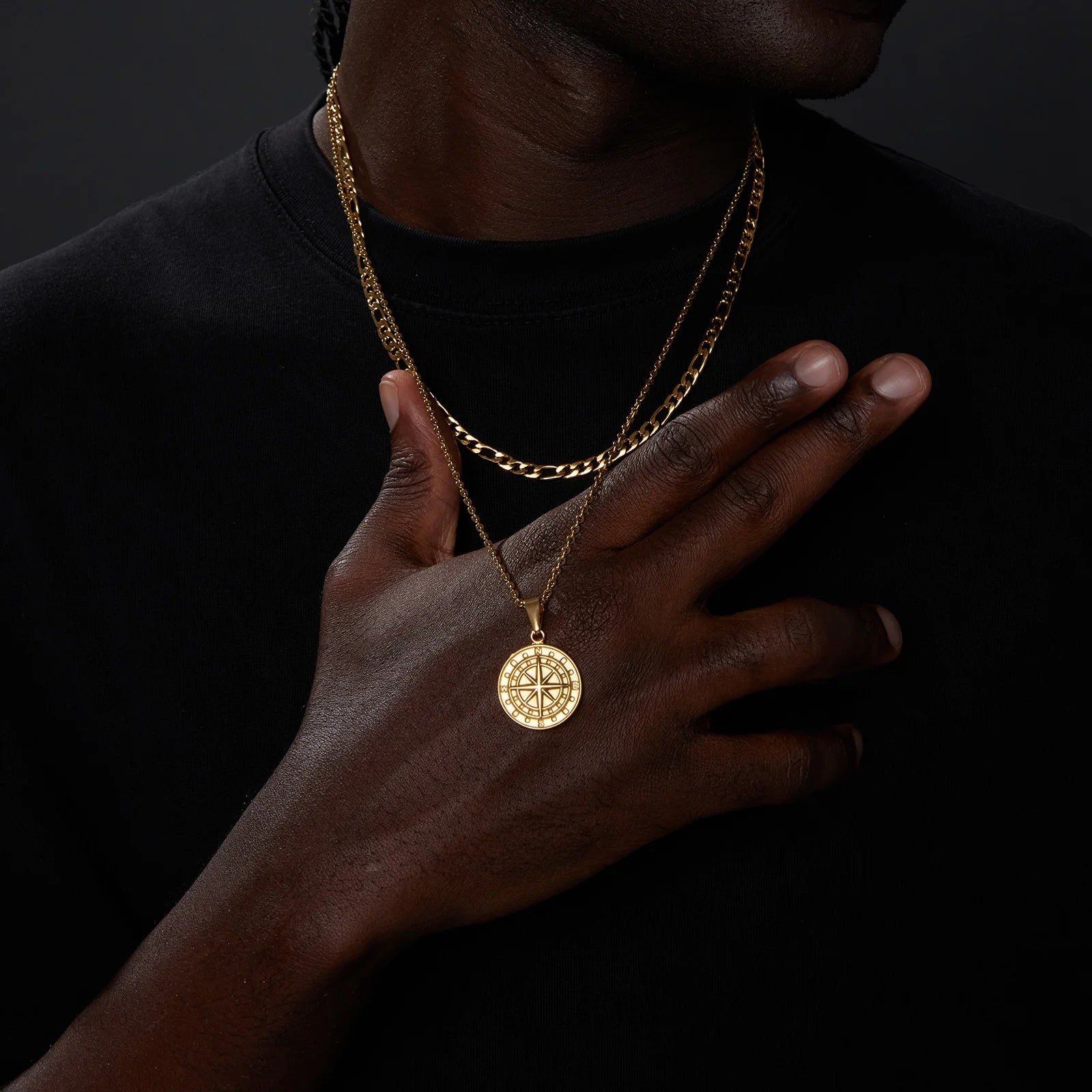 Cuban Chain Layered Necklace