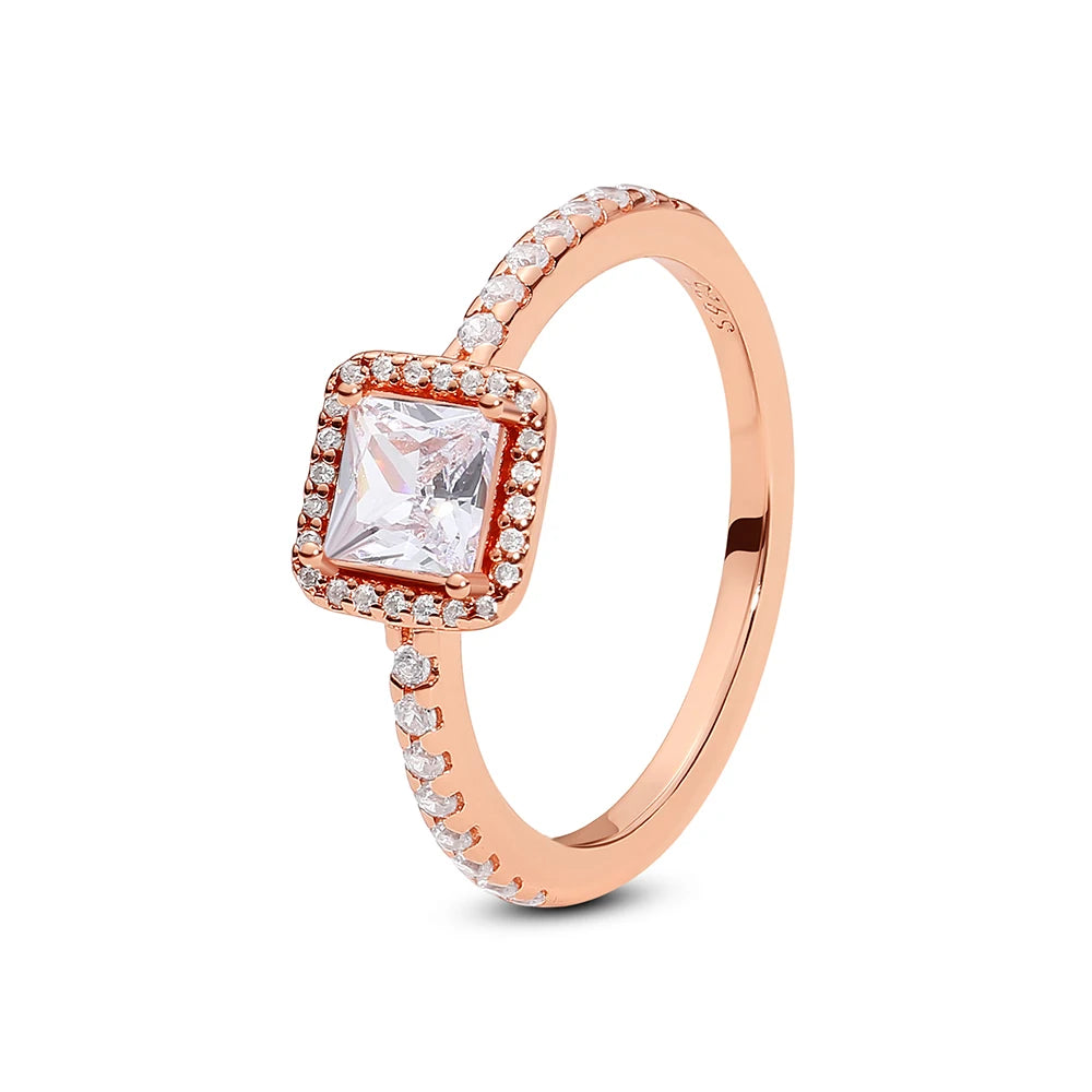 Layered Heart Wedding Ring