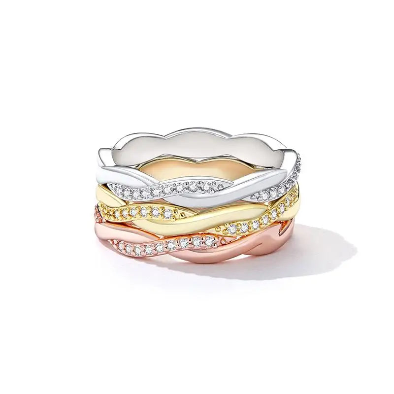 Rope Chain Layered Classic 1 Ring