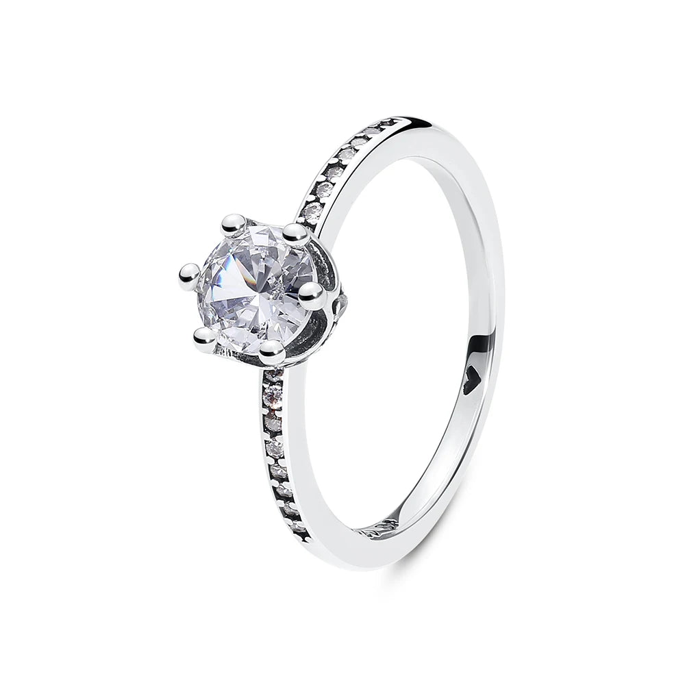 Layered Heart Wedding Ring