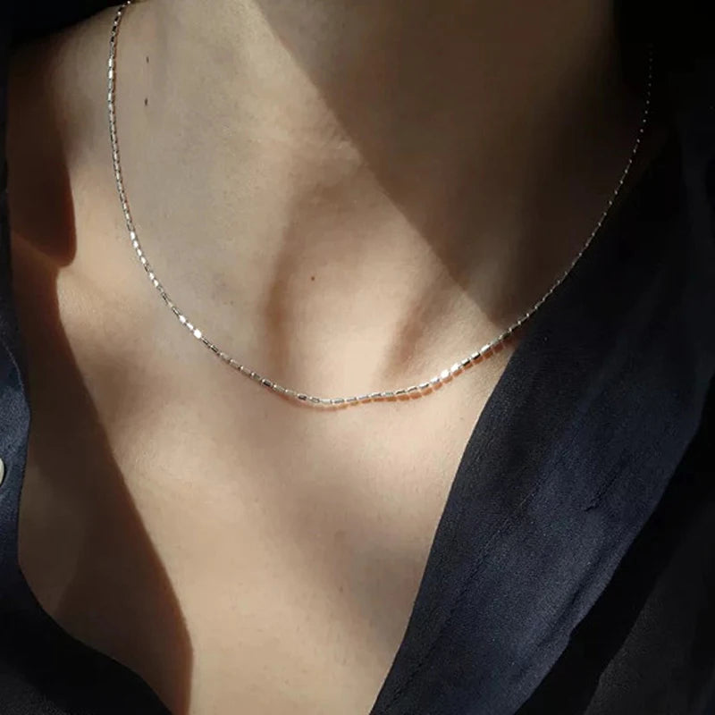 Sparkling Geometric Necklace