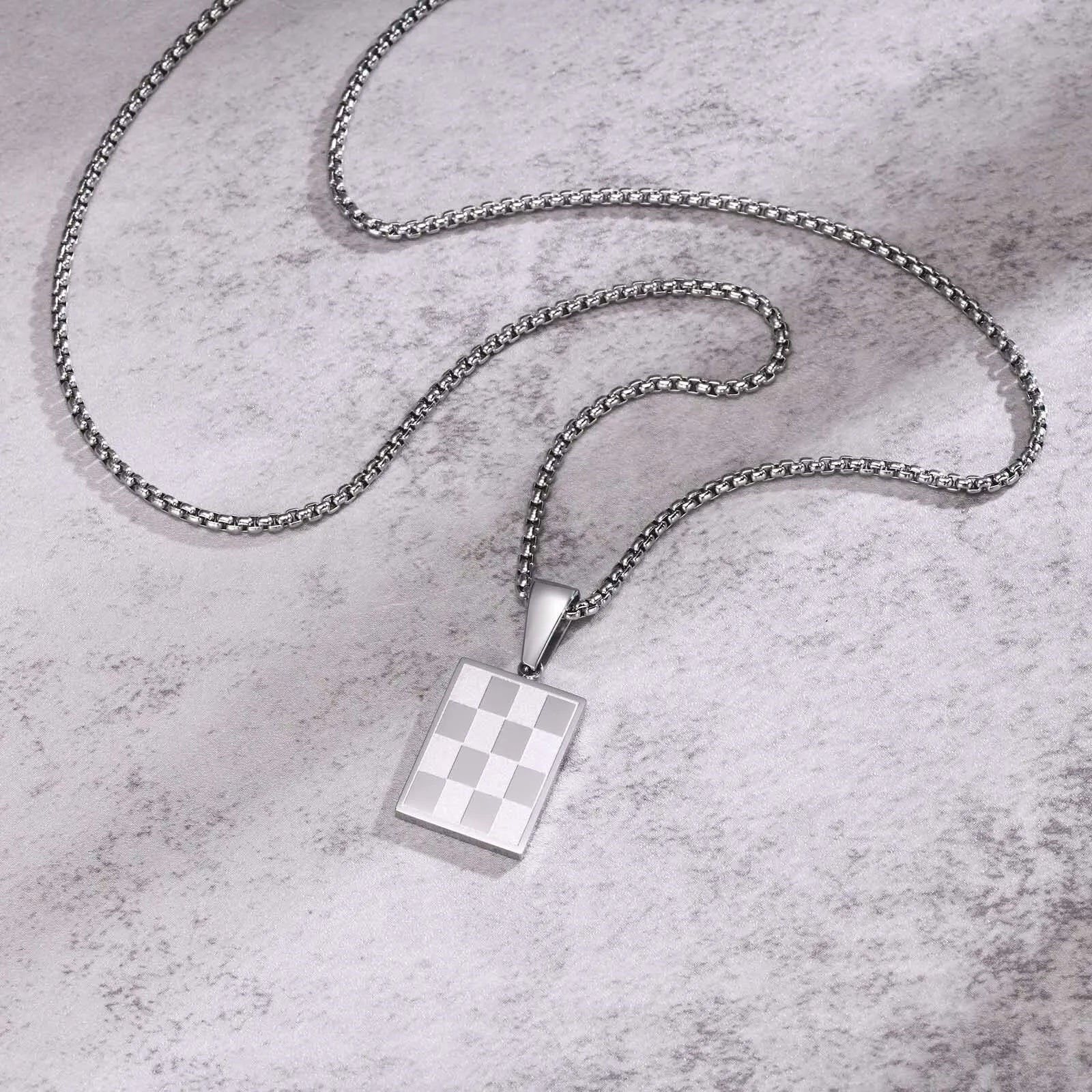Tag Pendant Necklace