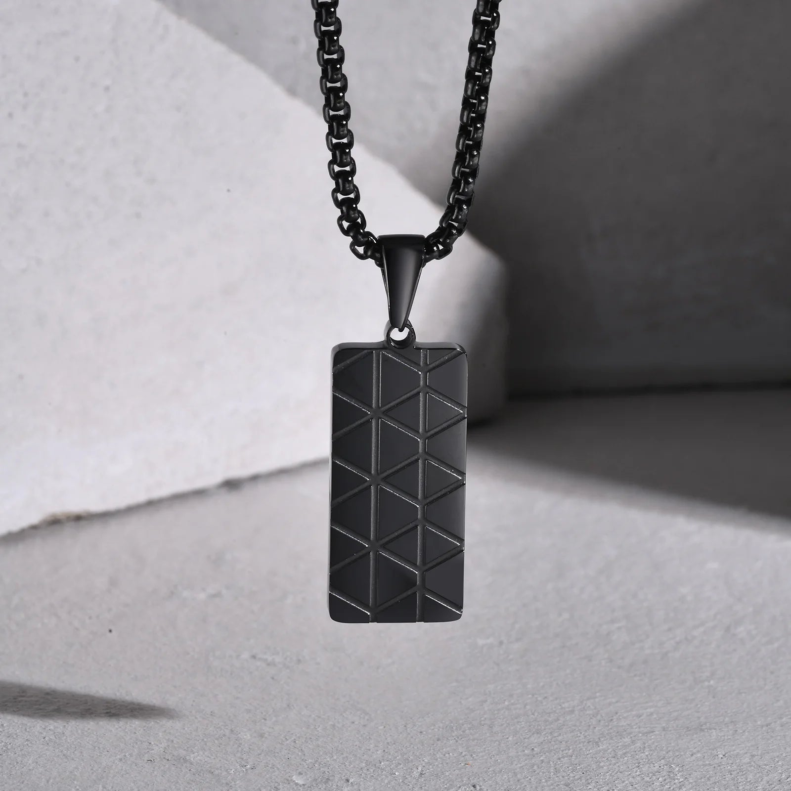 Tag Pendant Necklace
