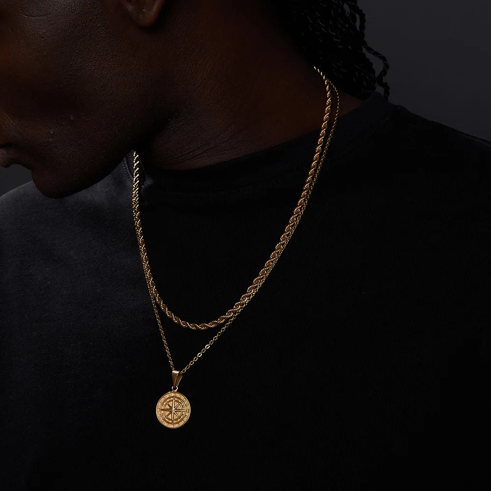 Cuban Chain Layered Necklace
