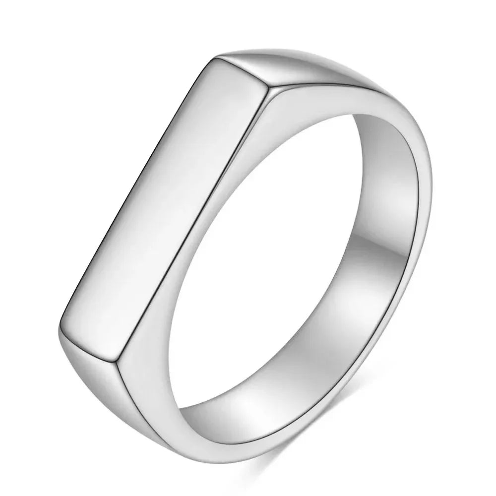 Initial Signet Ring
