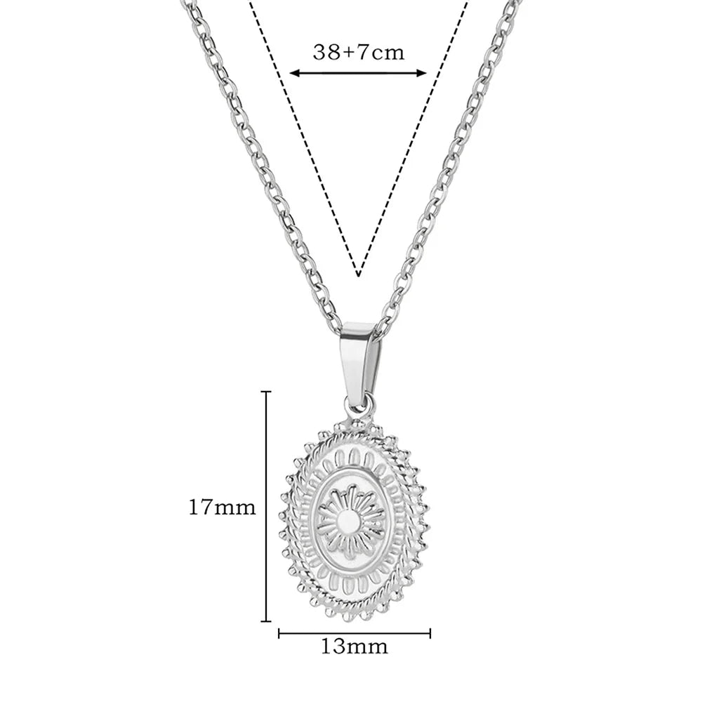 Celestial Coin Necklace