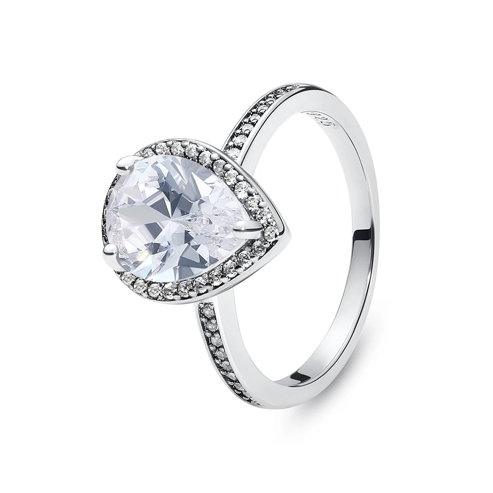 Layered Heart Wedding Ring