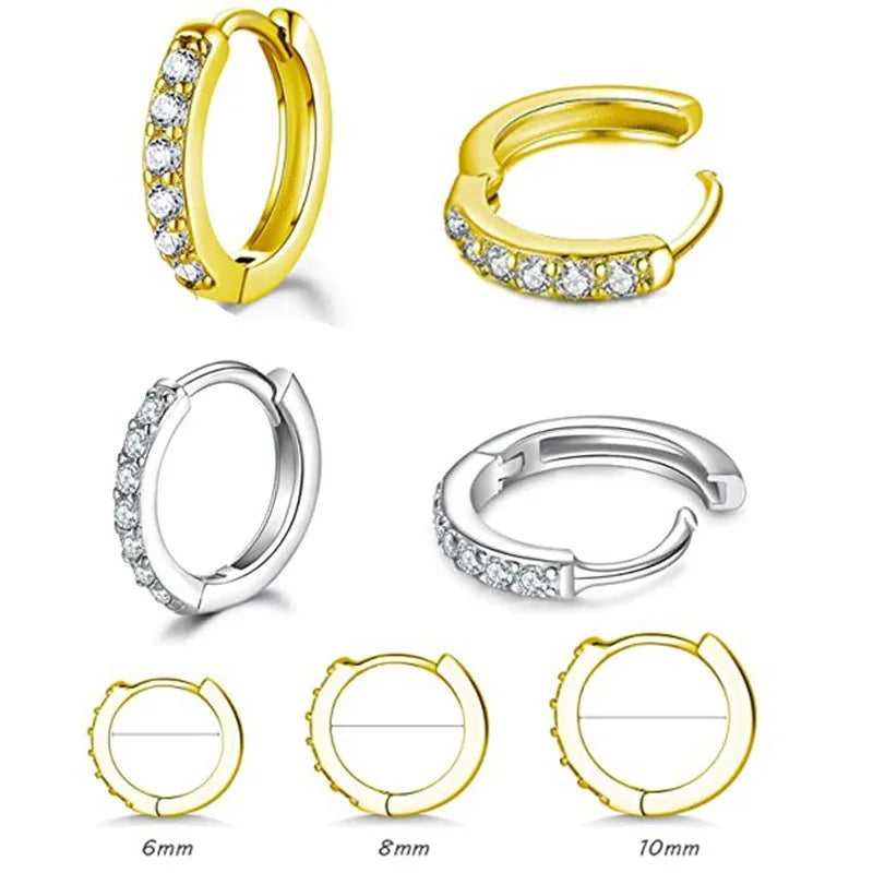 Classic Zirconia Classic 1 Earrings