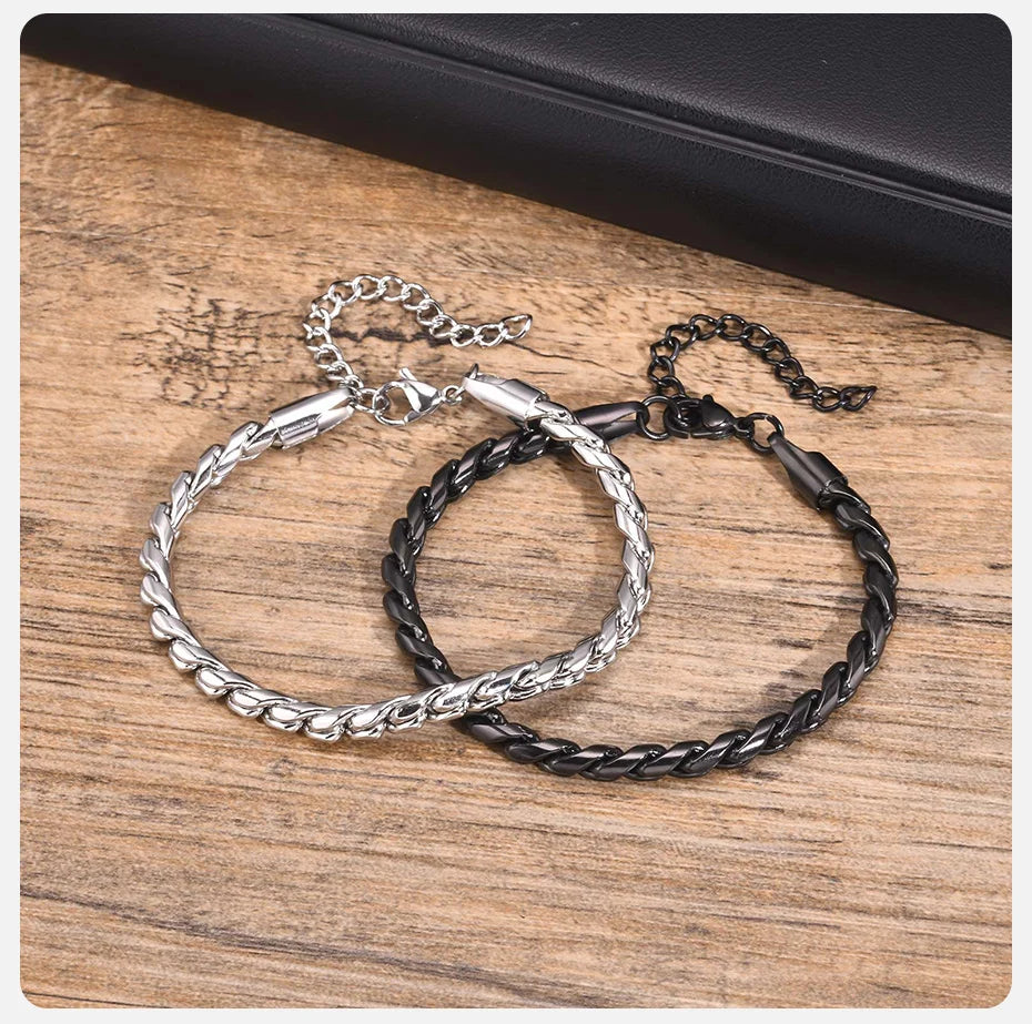 Essential Black Enamel Bracelet
