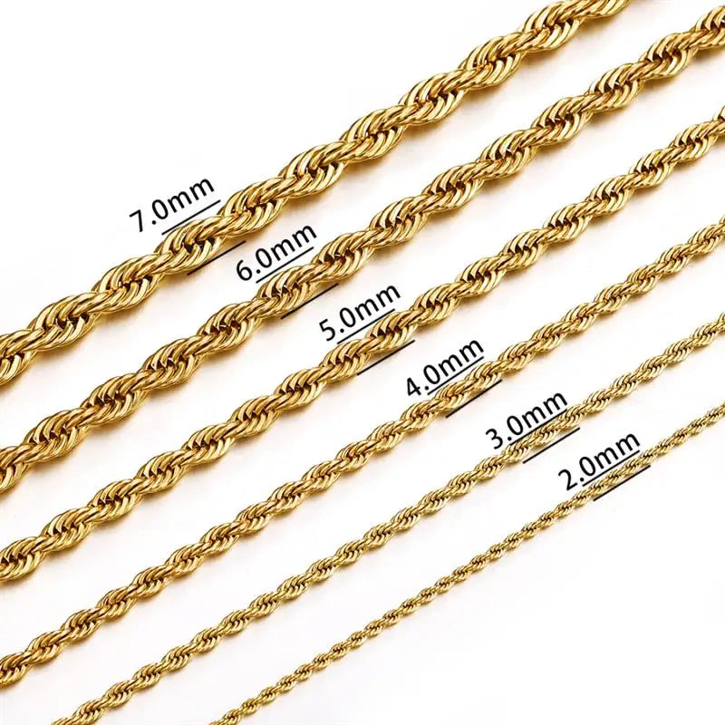 Rope Chain Classic Classic 4 Necklace