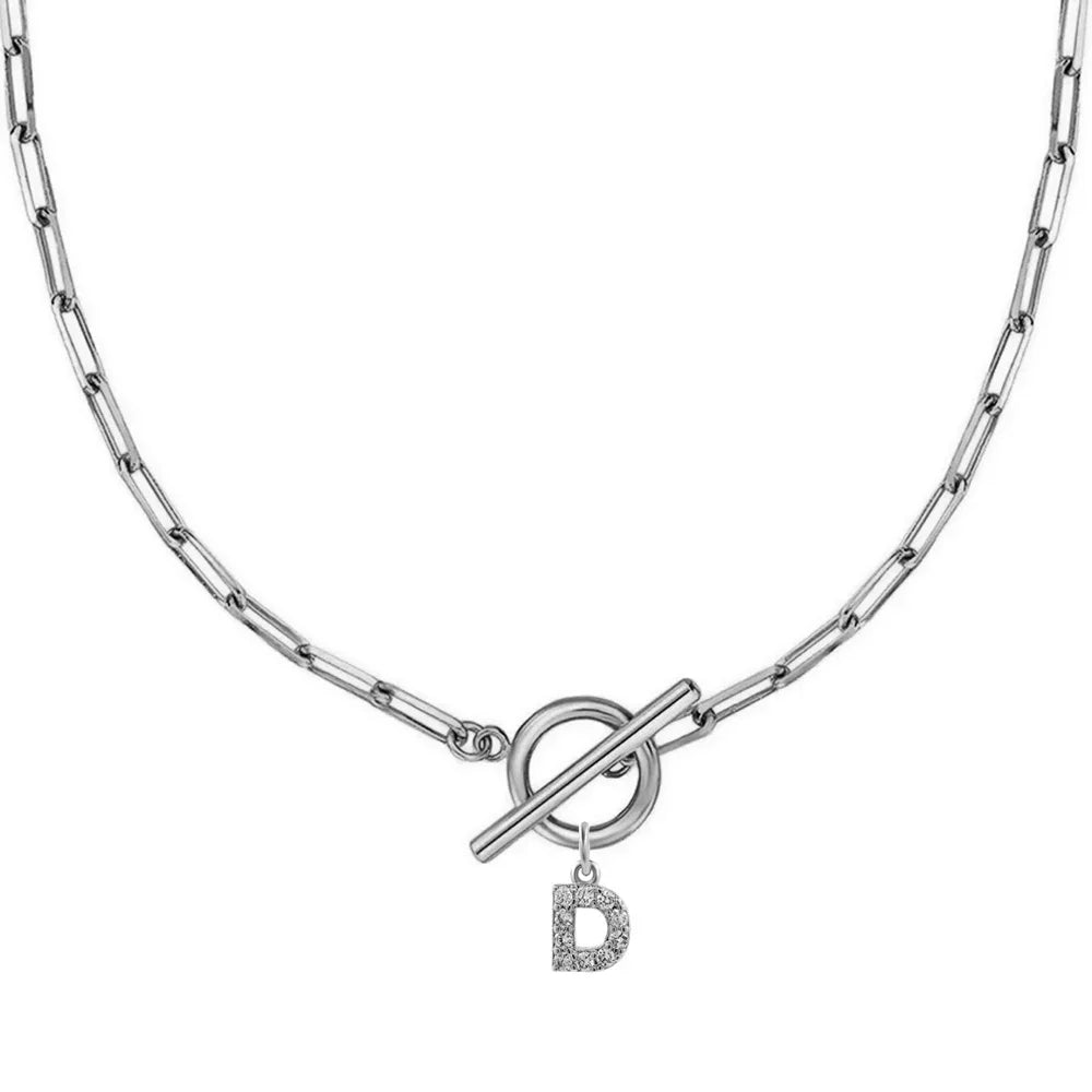 Pendant Initial Necklace