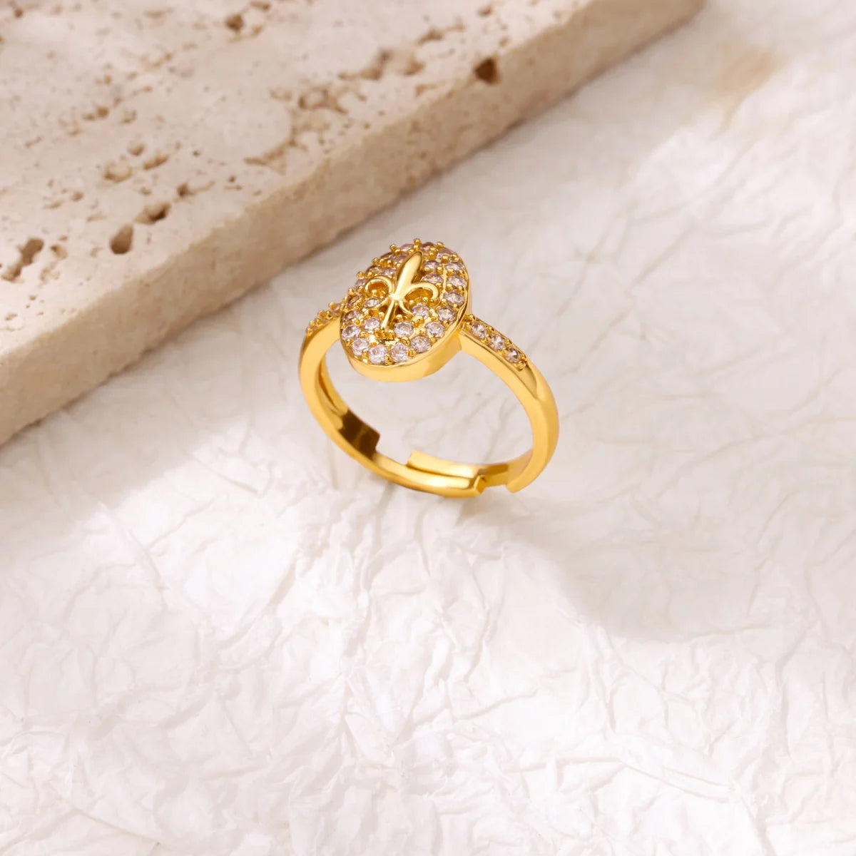 Geometric Charm Ring