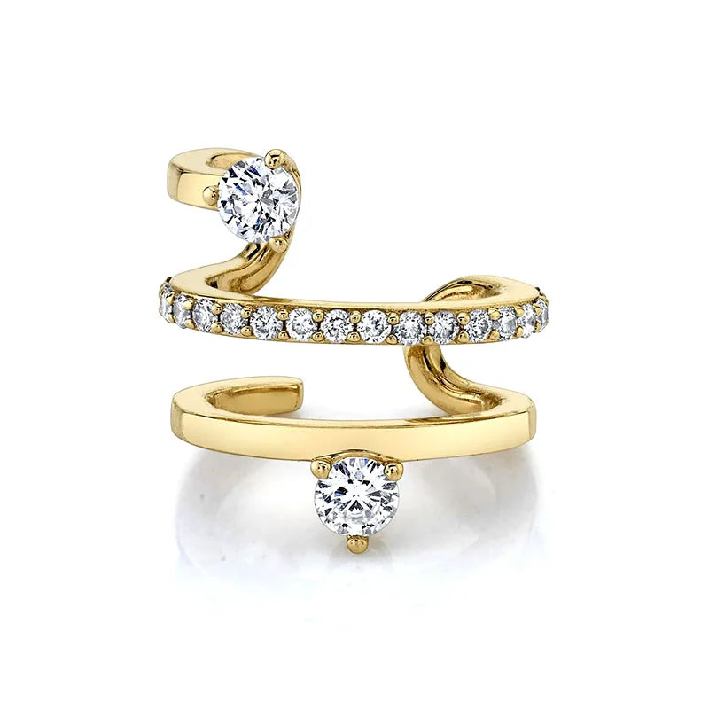 Classic Zirconia Classic 6 Earrings