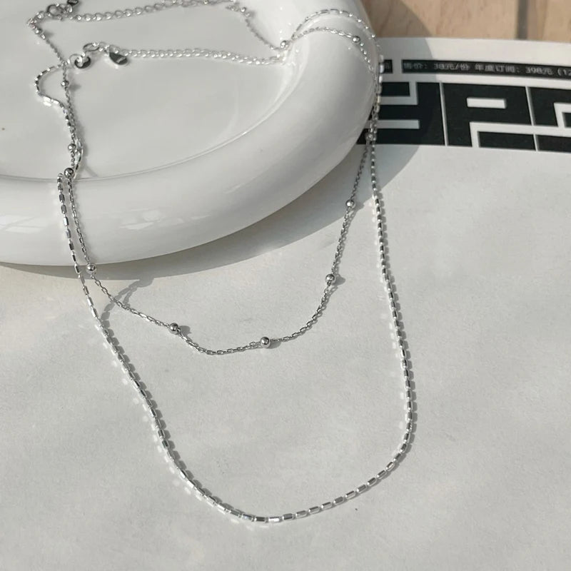 Sparkling Geometric Necklace